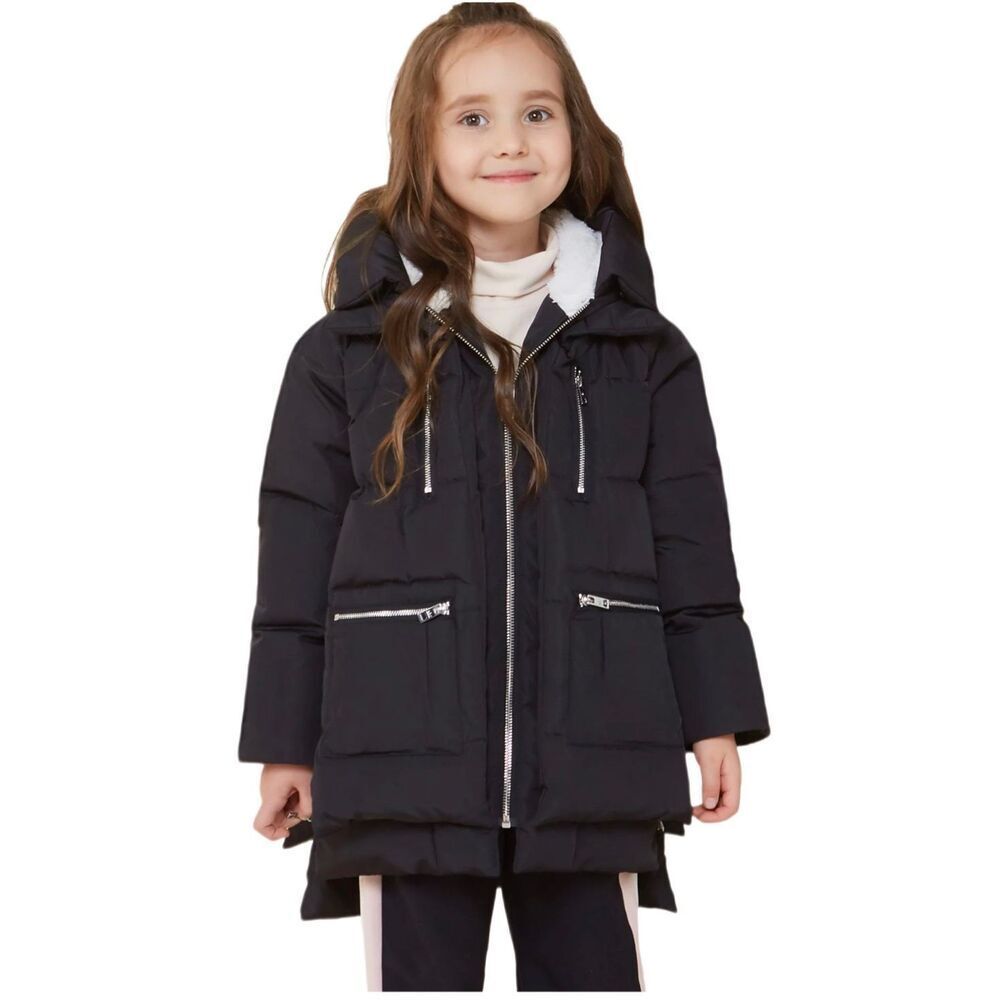 Orolay Kids Thickened Hooded Down Coat Sz 6-7 Yrs